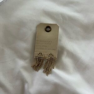 Anthropologie Chain Dangle Earrings